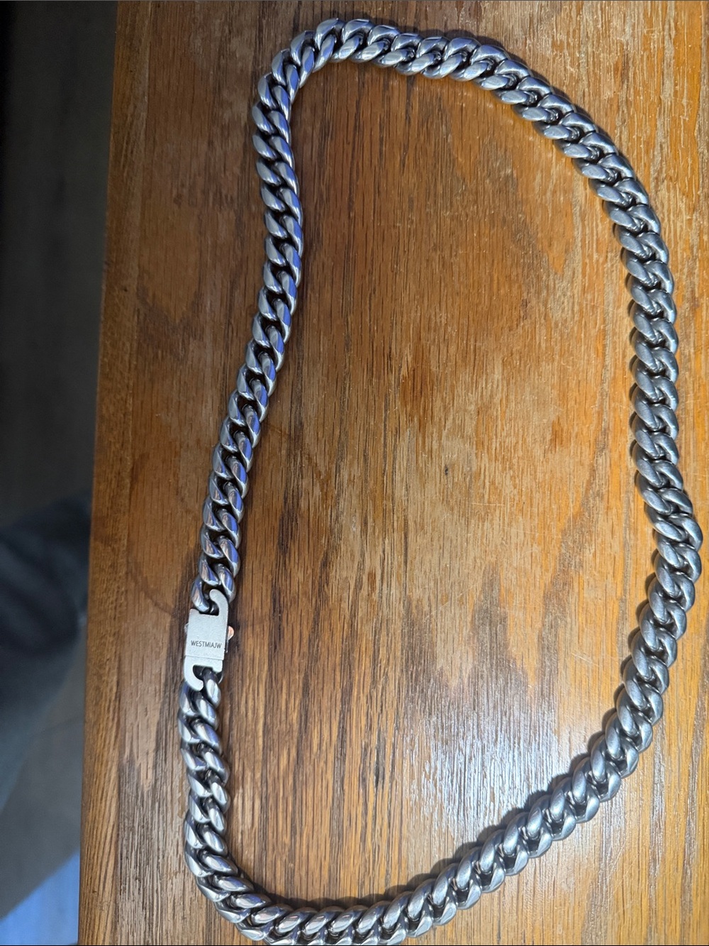 Westman Atelier Silver Curb Chain Necklace